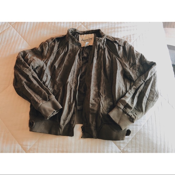*NWOT* | American Rag | Suede Bomber Jacket - Picture 1 of 6